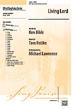 Living Lord SATB choral sheet music cover